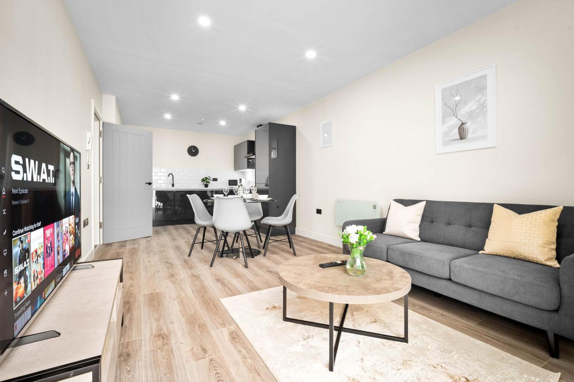 Luxury Two Bedroom - City Centre - New Executive Development - Top Rated - Jq 6Ah Birmingham Bagian luar foto